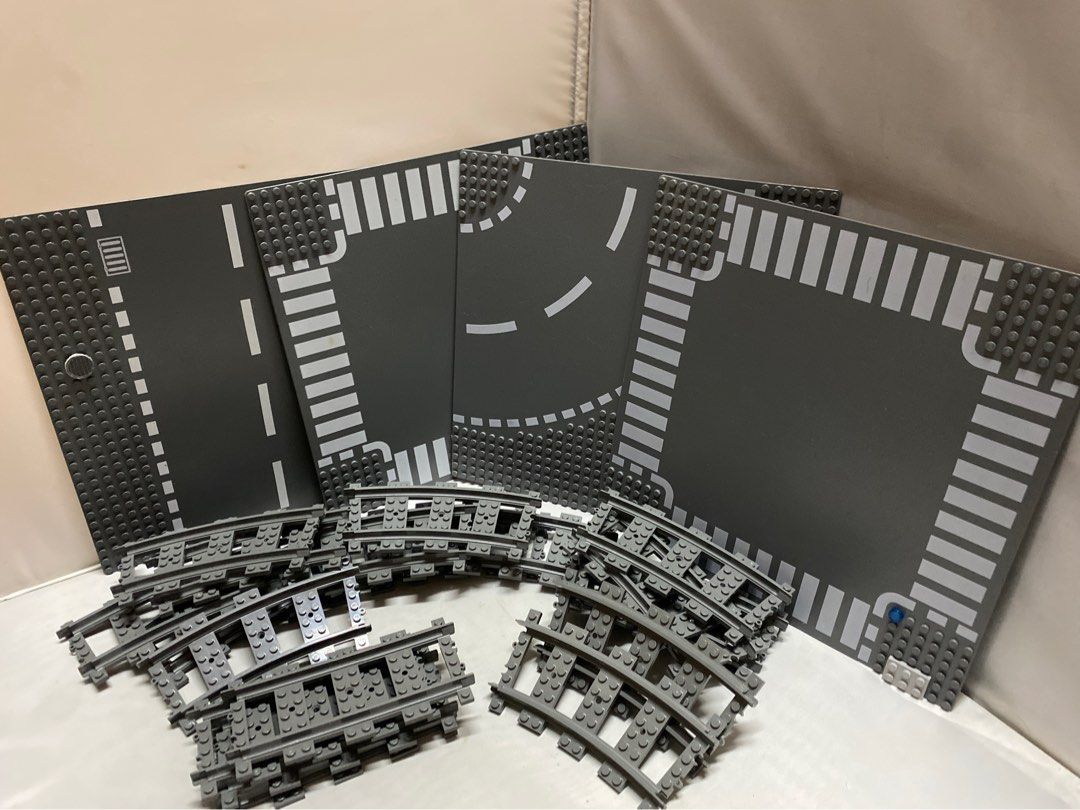 Lego train track base plate best sale