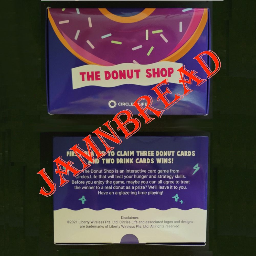 Limited Edition The Donut Shop Card Game by Circles Life, Hobbies & Toys,  Toys & Games on Carousell