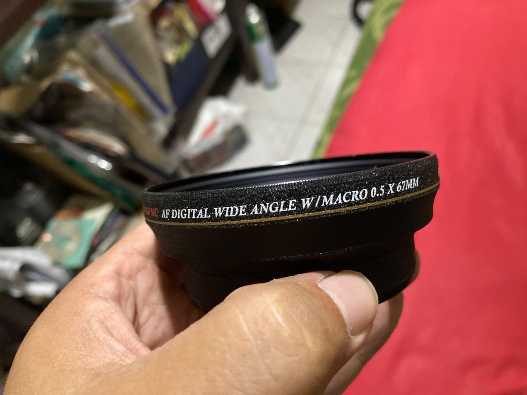Macro Lens Adapter 67mm (Category: Lens & Kits) located in Cavite. Submitted by boggsbognot (Listing ID 1297845486, Image 2). Description: For Sale : Steinzieser Macro Lens Adapter - 67mm thread, like new - with rear and front cap and leather pouch - bought in Singapore RFS: Sold my gear.
