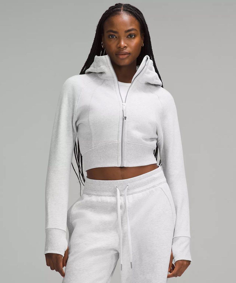 Lululemon cropped sweatshirt hotsell