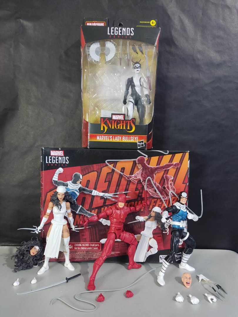 マーベルレジェンド デアデビル ブルズアイ エレクトラ 3パック