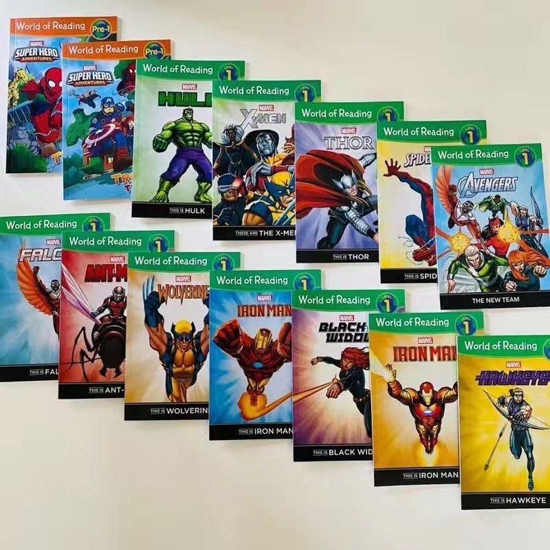 Marvel World of Reading total 31 books Super Heros Collection 