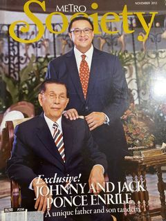 Metro Society Magazines for Sale!!! Enrile & Ejercito