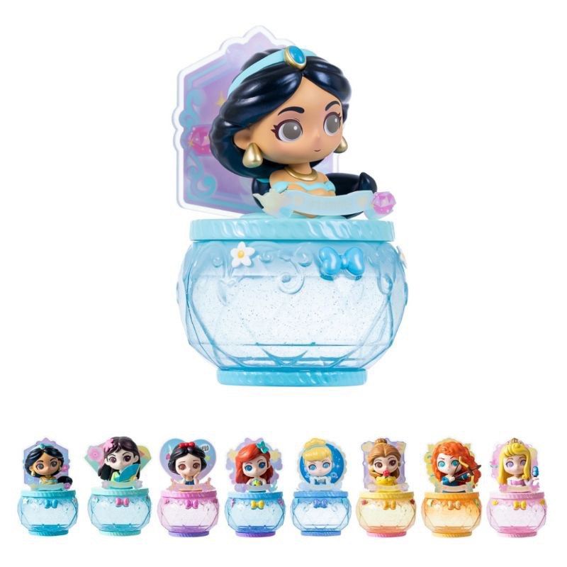 MINISO BLIND BOX DISNEY PRINCESS JEWELRY BOX PRINCESS JASMINE ALADDIN