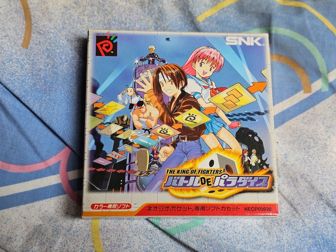 Jeu Neo Geo Pocket Color - The King Of Fighters Battle De Paradise - Version Japonaise