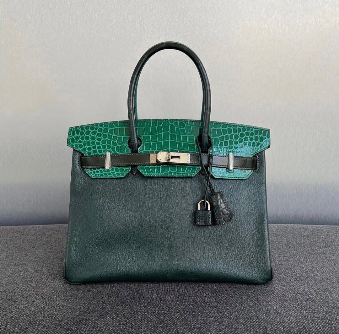 Emerald green birkin online