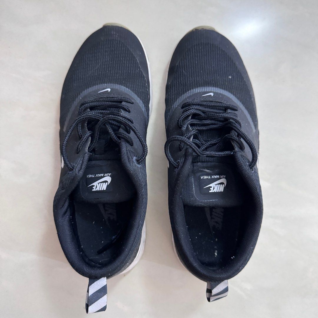 Women's 'black air max thea trainers best sale