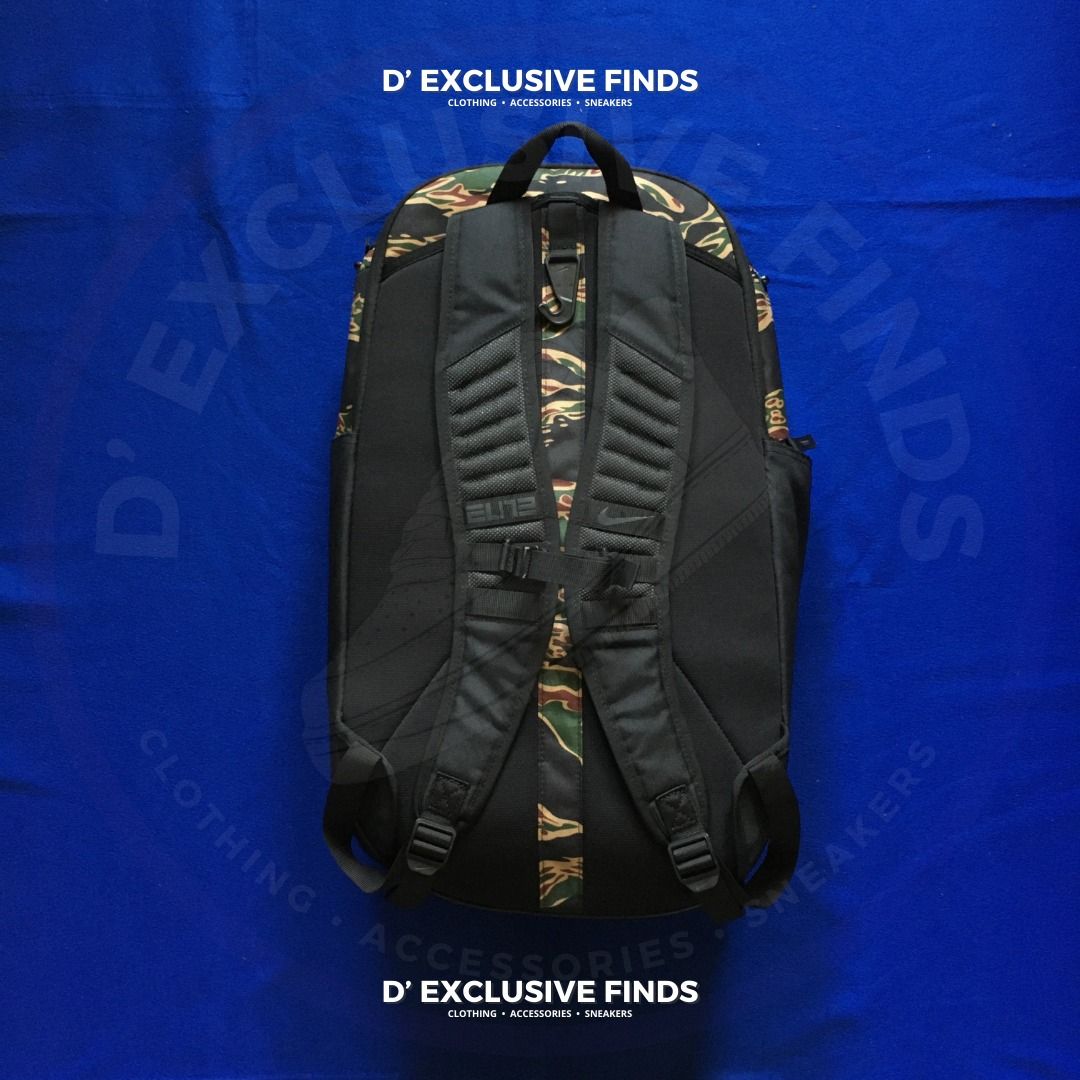 Nike Hoops Elite Pro Backpack "Black Army Green" Size 38 Liters, Men's
