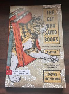 Pre-loved book (Cat who saved books)
