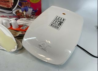 Pre-loved Vintage George Foreman Family size Grilling machinr