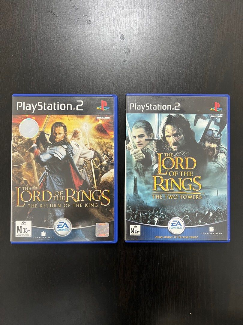 Ps2 Game ( The Lord of the Ring), Video Gaming, Video Games, PlayStation on  Carousell