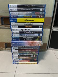 PS4 and PS5 games for sale
