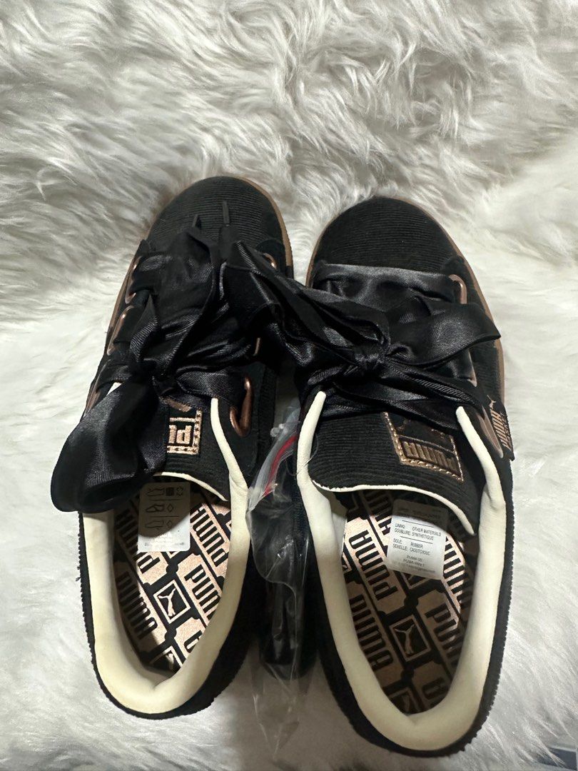 Puma basket heart corduroy sneakers discount