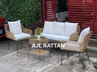 Rattan Synthetic Outdoor Sala Set