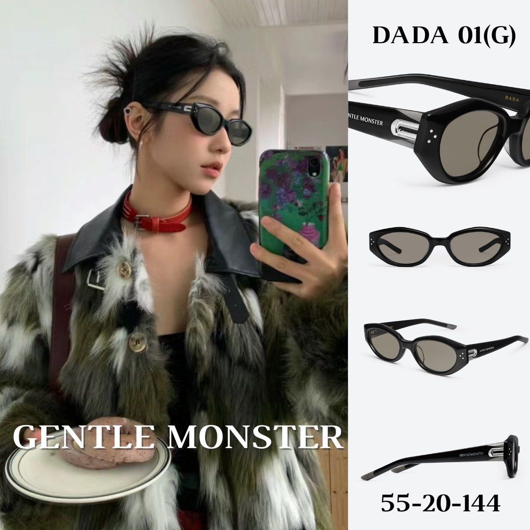 Ready Stock) Dada 01(G) | Gentle Monster Unisex Sunglasses Ready Stock) Dada 01(G) | Gentle Monster Unisex Sunglasses