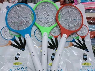 RECHARGEABLE ELECTRIC MOSQUITO KILLER MOSQUITO SWATTER  RACKET