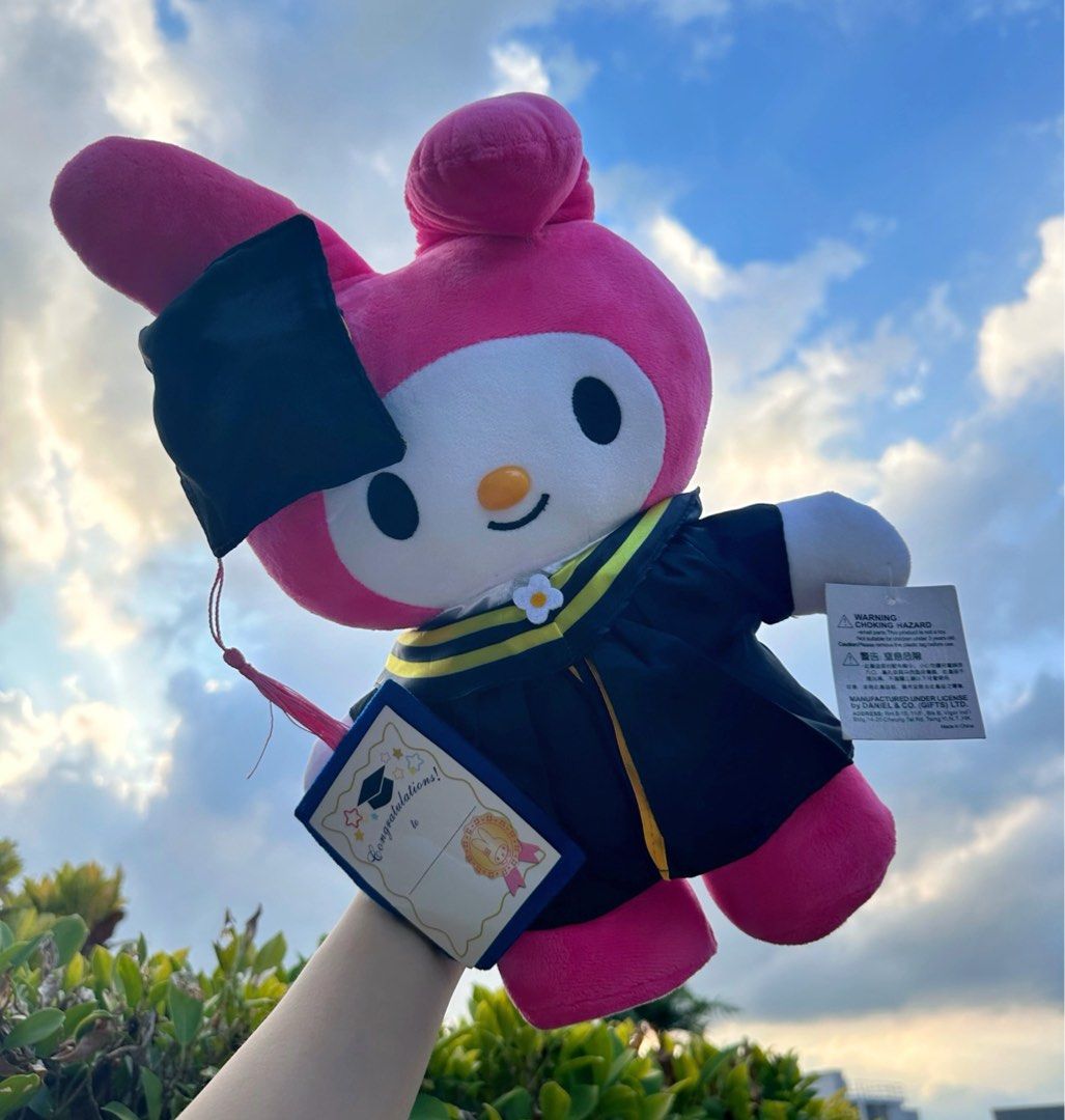 Sanrio graduation rappresentate plush