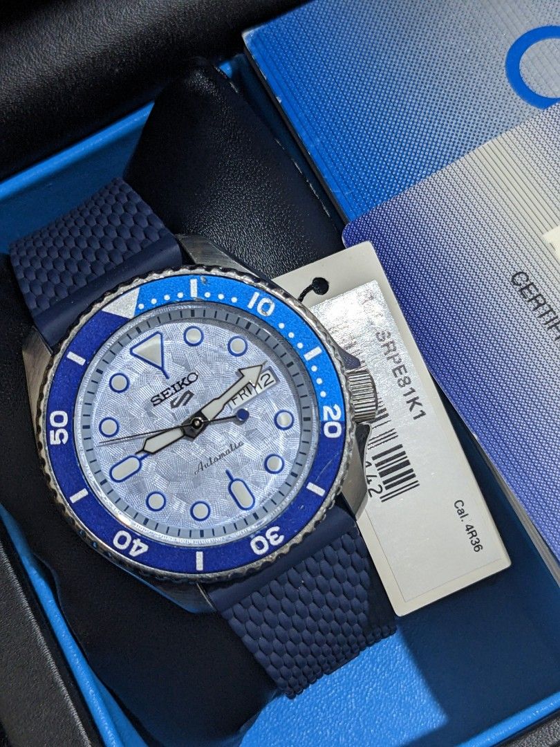 Seiko SRPE81K1 Limited Edition, Men's Fashion, Watches ...