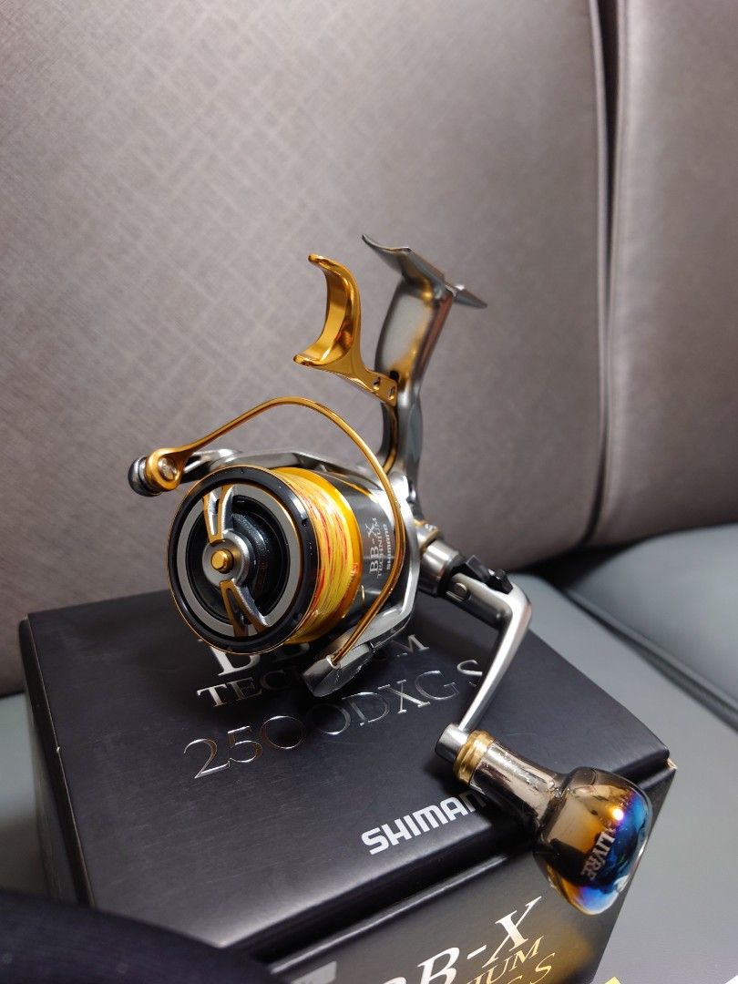 SHIMANO BB-X TECHNIUM 2500DXG S左手攪, 運動產品, 釣魚- Carousell