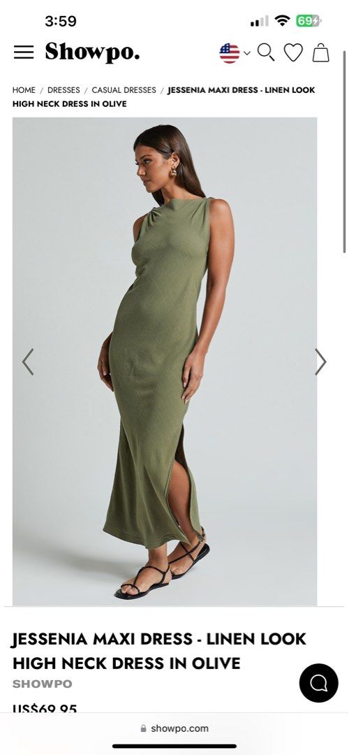 Showpo JESSENIA MAXI DRESS - LINEN LOOK HIGH NECK DRESS IN OLIVE SHOWPO, Women's Fashion, Dresses & Sets, Dresses on Carousell Showpo JESSENIA MAXI DRESS - LINEN LOOK HIGH NECK DRESS IN OLIVE SHOWPO, Women's Fashion, Dresses & Sets, Dresses on Carousell