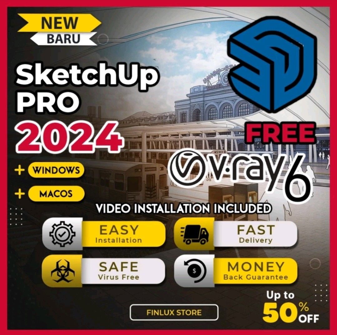 Sketchup pro 2025 / Vray / Enscape628630595614751124