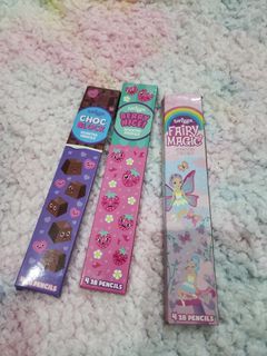 Smiggle scented pencils