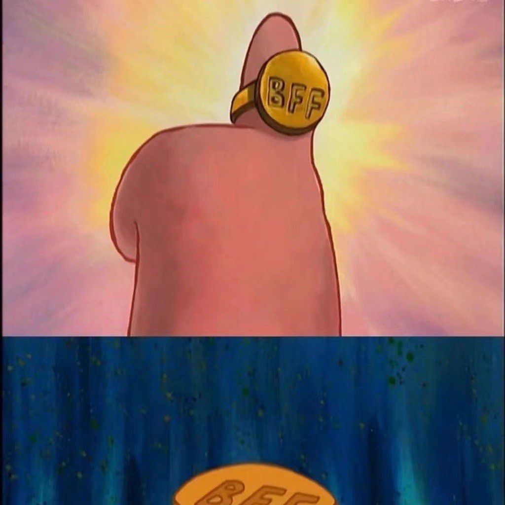 Spongebob and patrick best friends forever ring hot sale