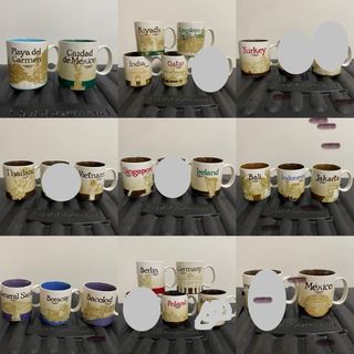 STARBUCKS icon mugs collection