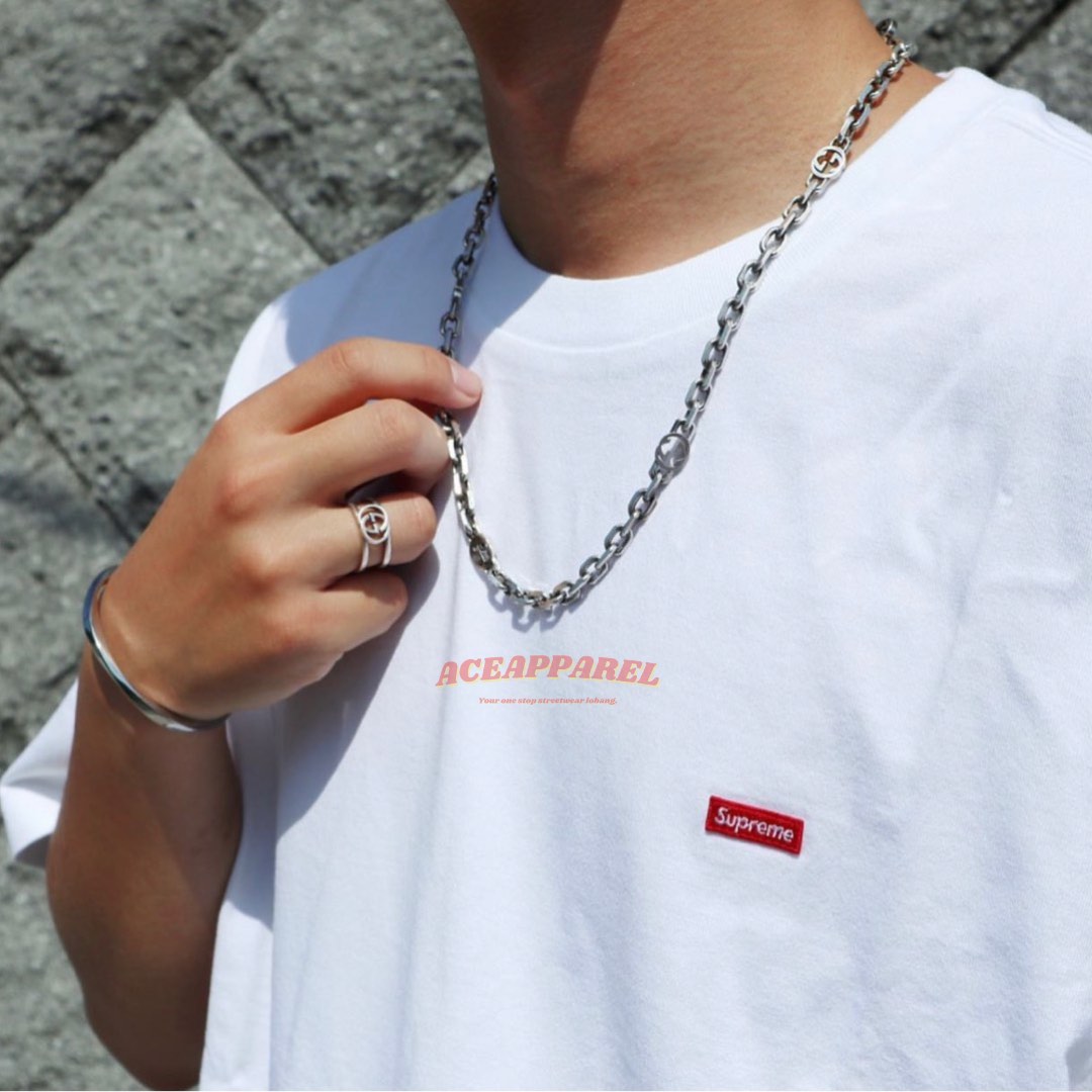 Supreme Small Box Logo Tee Men s Fashion Tops Sets Tshirts Polo Shirts on Carousell
