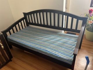 TAKE ALL: Bed Frames (with foam) and Dining Set