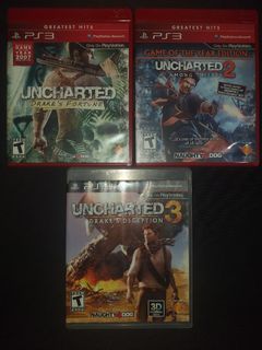 Take All Uncharted 1, 2 & 3 Bundle Ps3