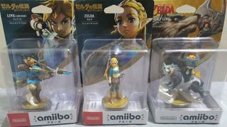 The Legend of Zelda Amiibos for sale.