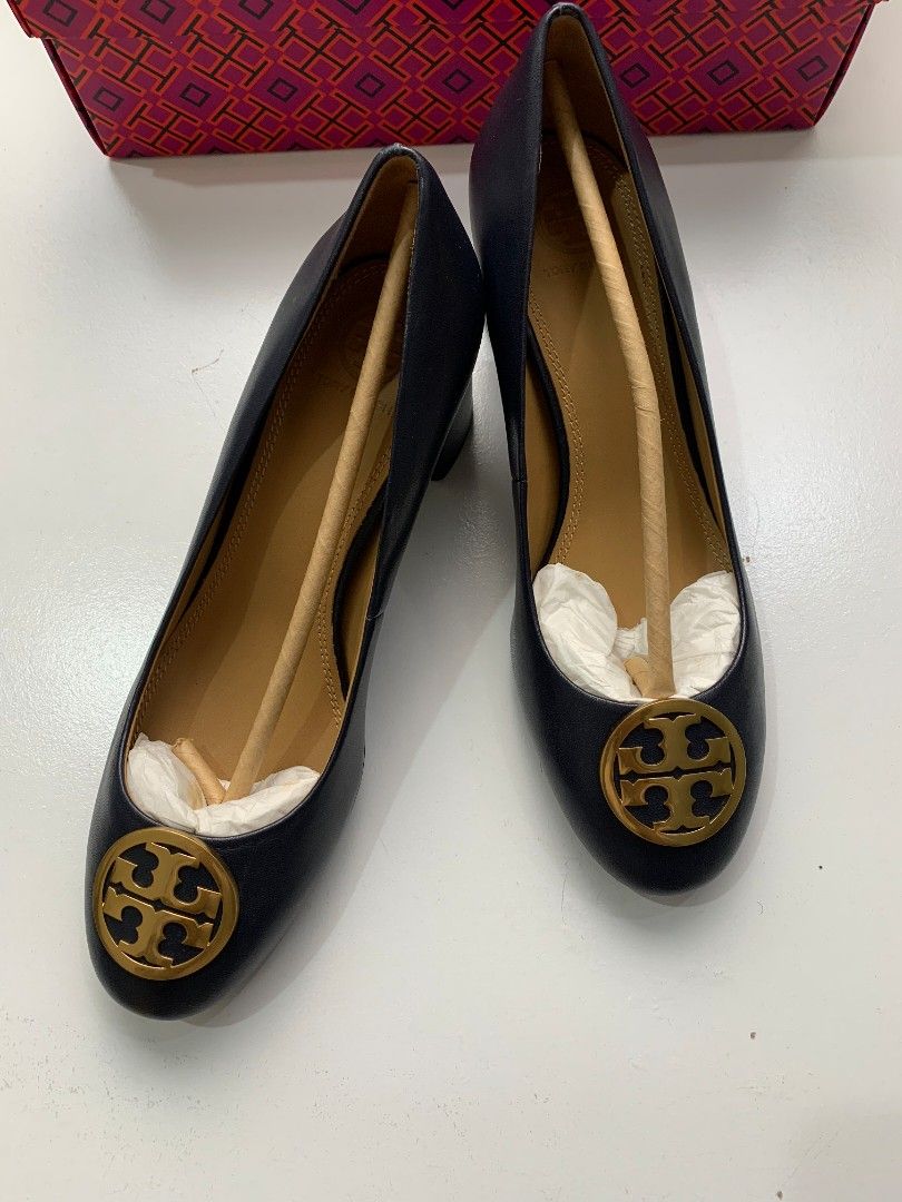 Tory Burch Shoes Benton Pump 50mm Navy