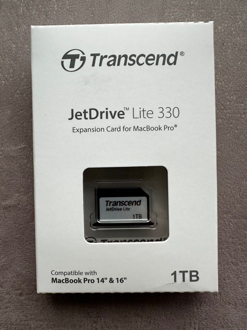 TRANSCEND JetDrive Lite 330 Expansion Card for MacBook Pro 