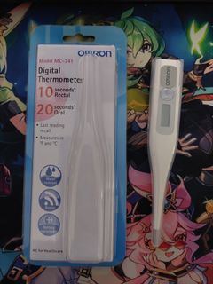 [Used once] Omron Digital Thermometer MC-341