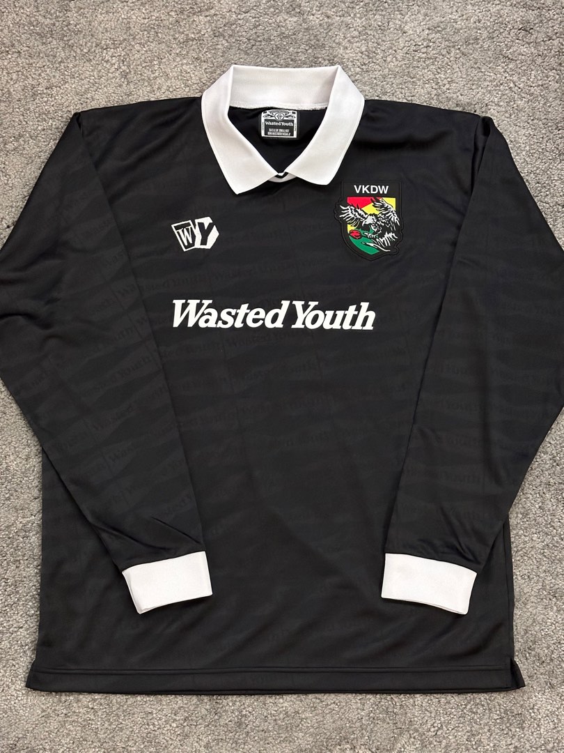 Verdy Wasted youth soccer game jersey, 男裝, 上身及套裝, T-shirt 