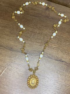 Vintage Tamborin Necklace