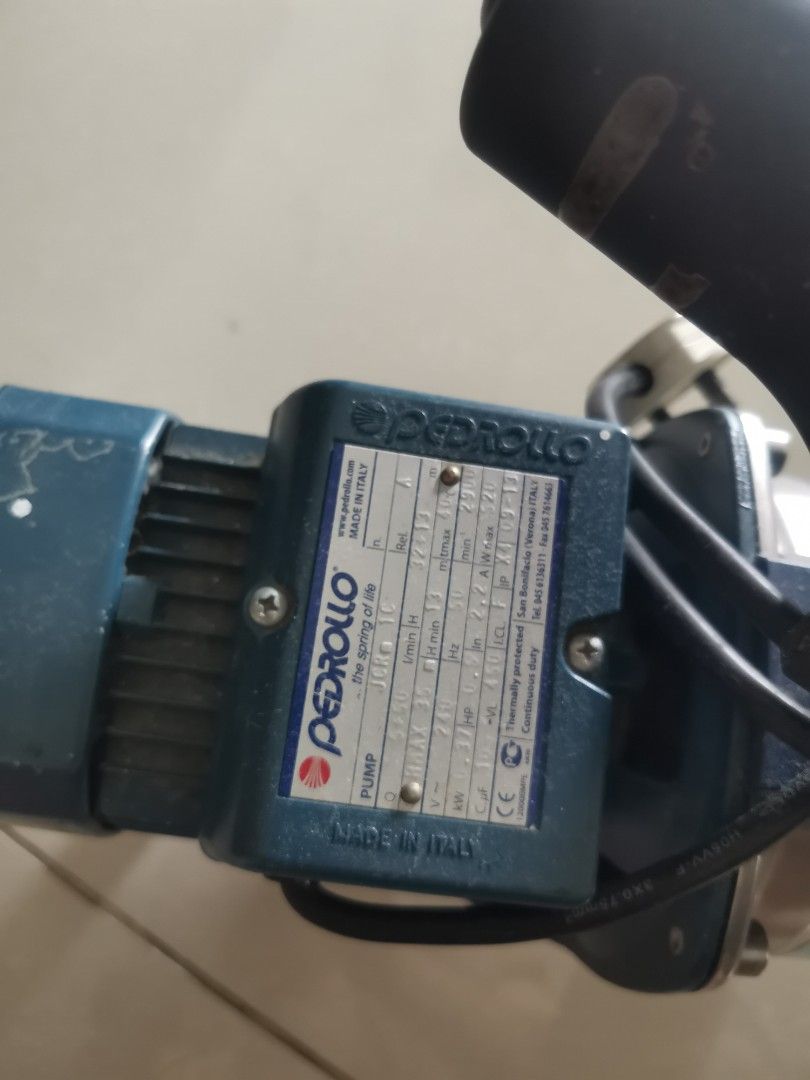 Water pump Pedrollo and pump controller, TV & Home Appliances, Vacuum