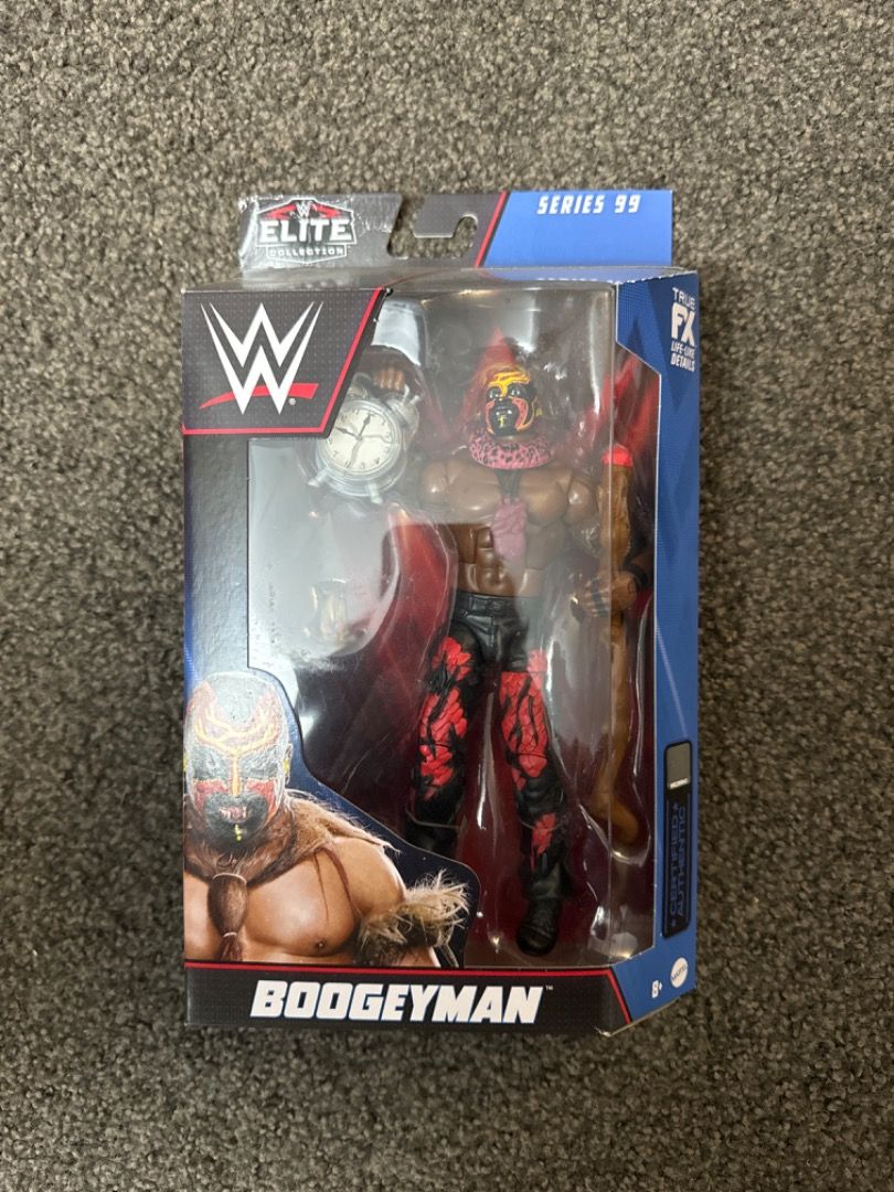 Signed WWE Elite Boogeyman Wrestling Action Figure Inscribed COA PROOF 海外  即決