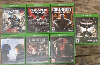 XBOX ONE Games - Metal Gear, Resident Evil, Gears of War, Halo, Batman, COD