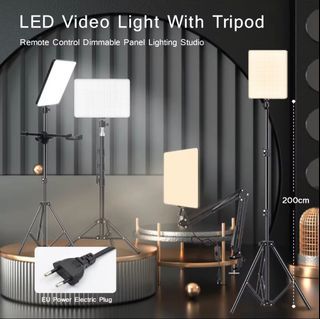 11 inch LED Fill Lamp Video Light Panel Bi-color 2700k-5700k Panel lights for makeup photography