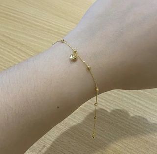 18K Real Gold Bracelet
