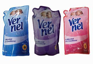 1Liter Refill Pack Vernel Anti-Microbial Fabric Conditioner Softener 1L