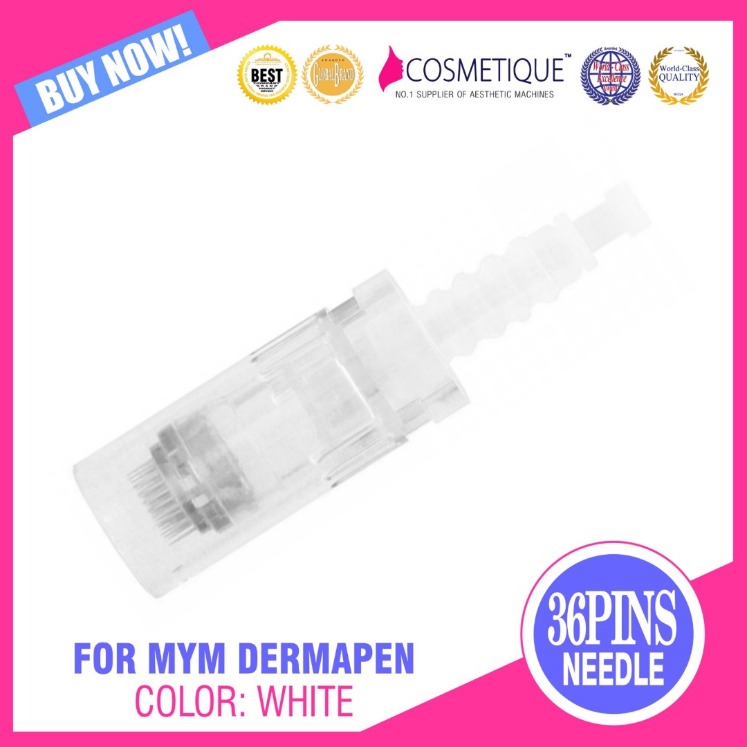 36 Pins Needle Cartridge for MYM Dermapen White, Health & Nutrition ...