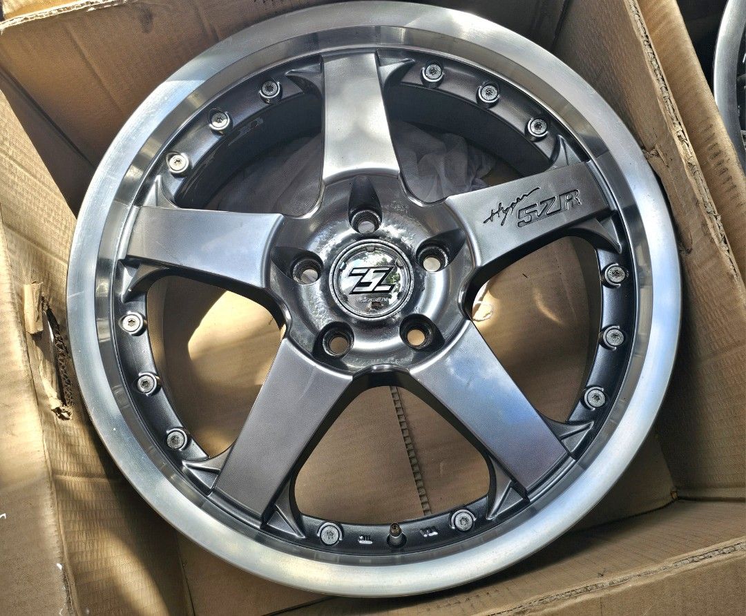 5zigen hyper 5ZR mags 18 inch 5x114, Car Parts & Accessories, Mags and ...