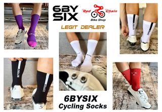 6BYSIX Cotton Cycling Socks (2024 edition)