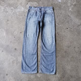 90s Vintage Lee Relaxed Wide Leg Denim Jeans