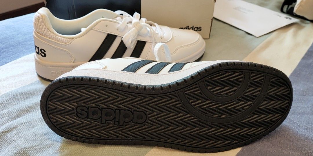 Adidas Hoops 2.0 Men s Fashion Footwear Sneakers on Carousell