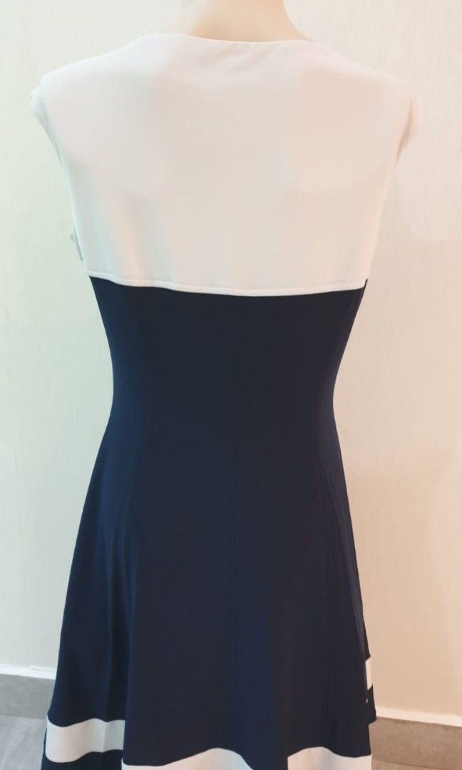 American living sailor dress with white accent