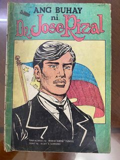 ANG BUHAY NI DR. Jose Rizal - Comics Vintage magazine Mario Tungol Merriam Bookstore Edition - Used